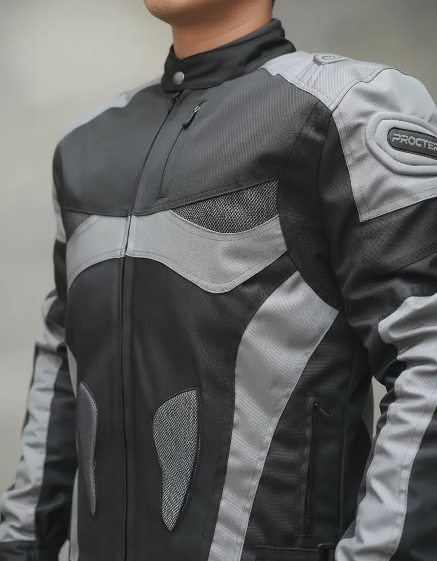Chaqueta Con Protecciones Removibles Marca Procter