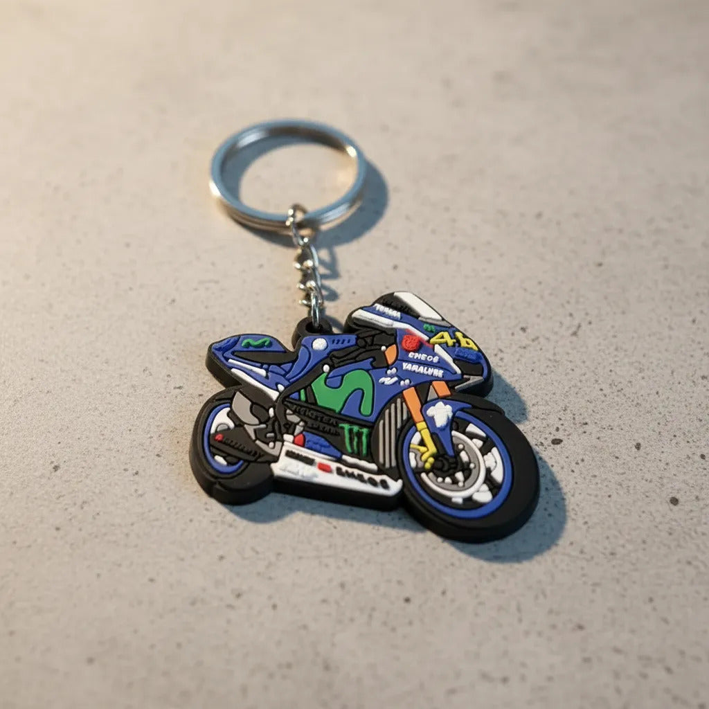 Llavero Moto Porta Llaves Diseños Varios 1 Cara Economico