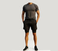 Pantaloneta Con Licra Interna Corta Gym Short  Media Pierna