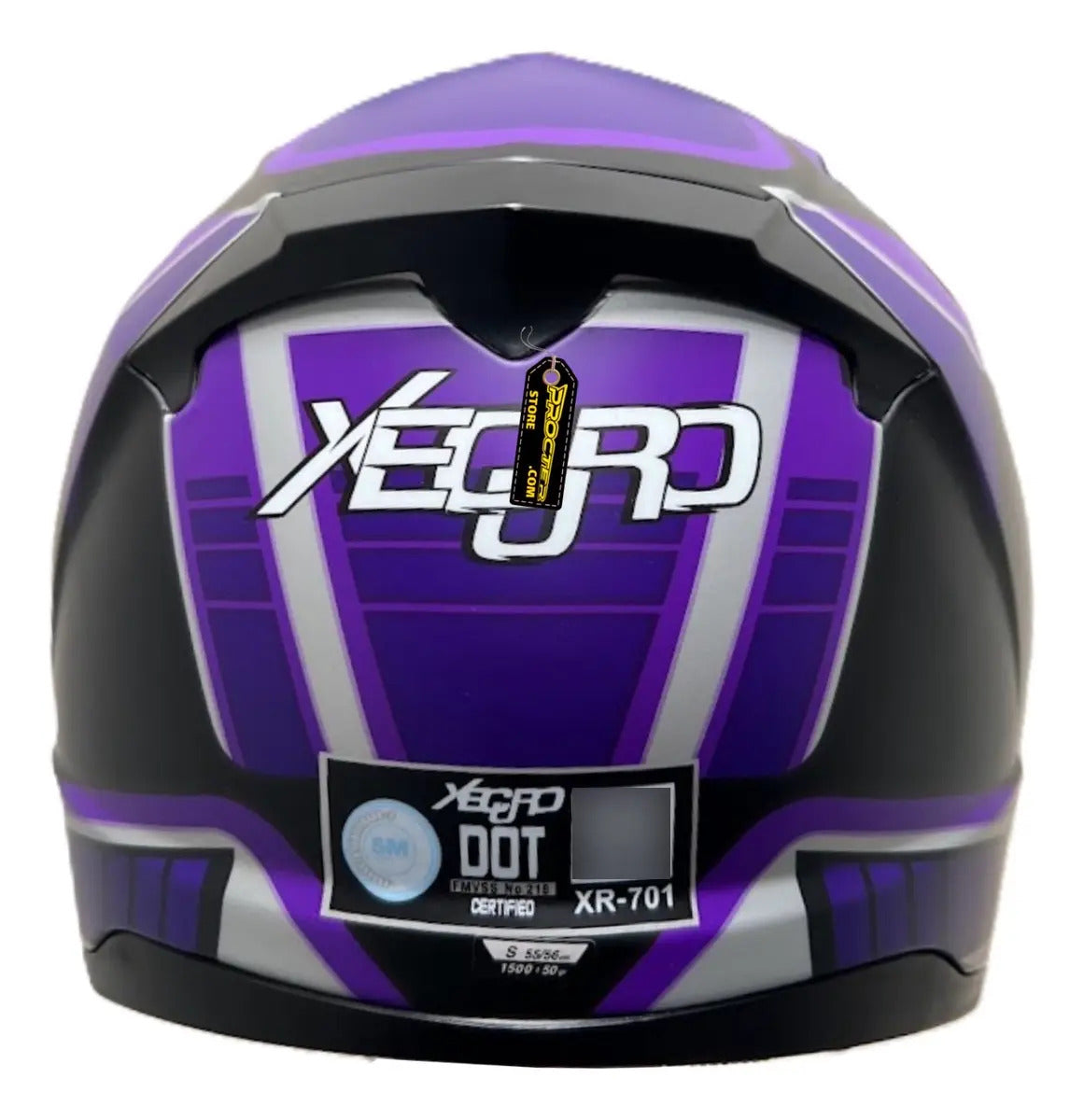 Casco Integral Moto Xecuro Doble Visor Certificado Gafas