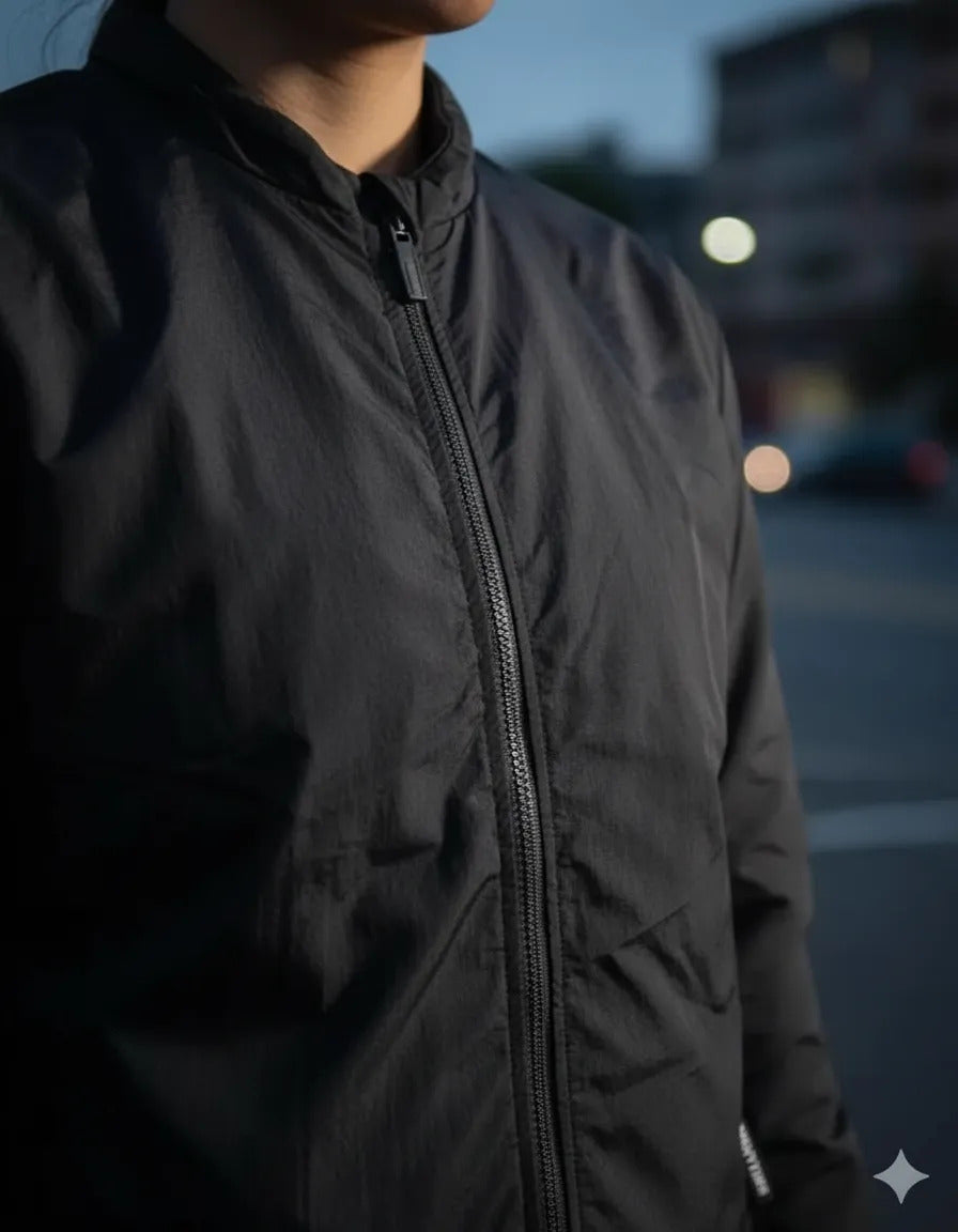 Chaqueta Rompevientos Reflectiva Moto Bicicleta Liviana