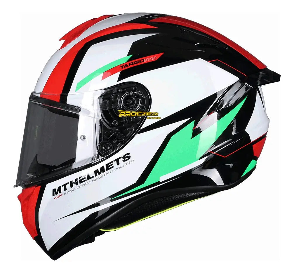 Casco Moto Mt Targo Pro Certificado Ece 2205 Deportivo