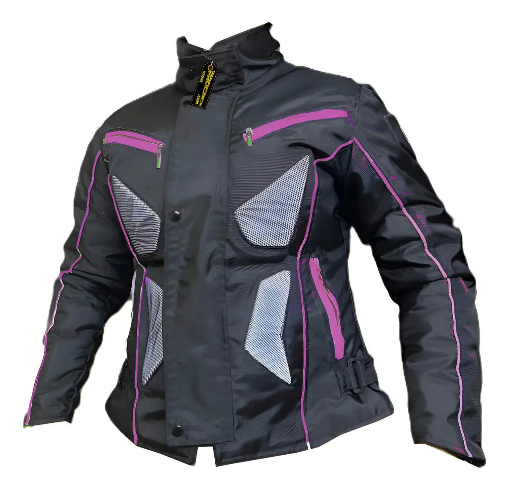 Chaqueta Para Motociclistas Dotacion Protecciones Reflectiva
