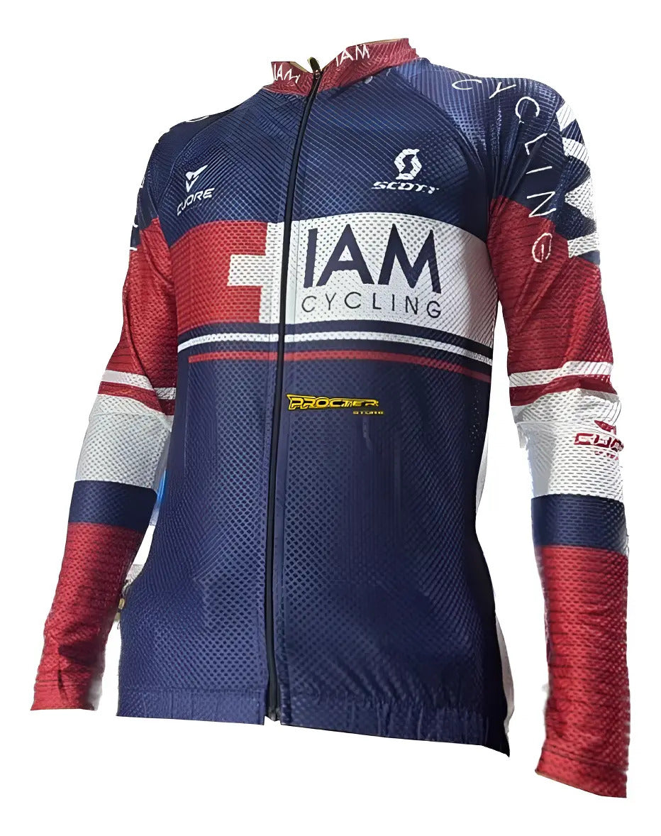 Jersey Ciclismo Maillot Manga Larga Ruta Mtb Colombia Camisa
