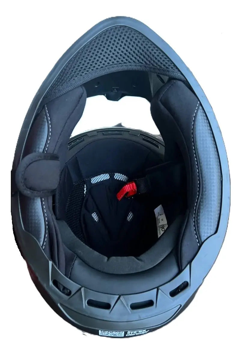Casco Integral Certificado Negro Xecuro 918