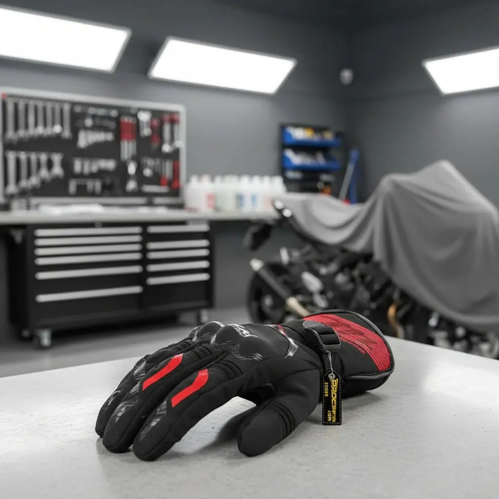 Guantes Impermeables 100% Termicos Moto Mad Bike Bk65