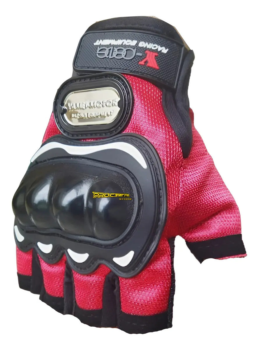 Guantes De Proteccion Medio Dedo Bicicleta/moto