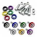 Tornillo Lujo X4 Carro Moto Portaplaca - Porta Placa Tuning