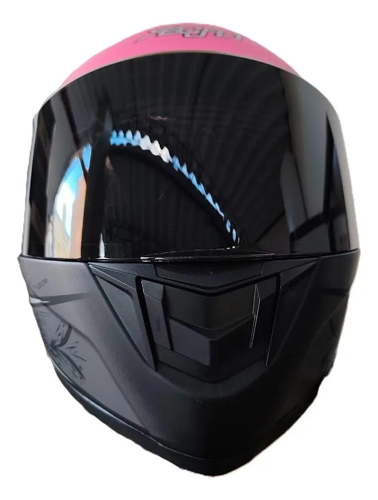 Casco Integral Moto Xecuro 701 Con Gafas Visor De Color