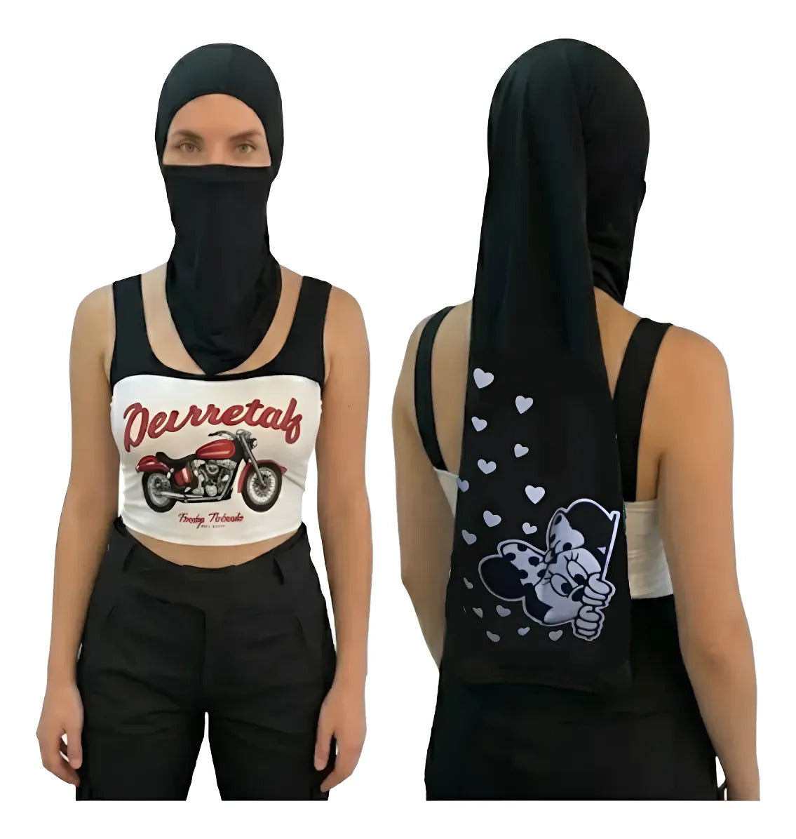Cuello Cabello Largo Tipo Hiyab Buff Unisex