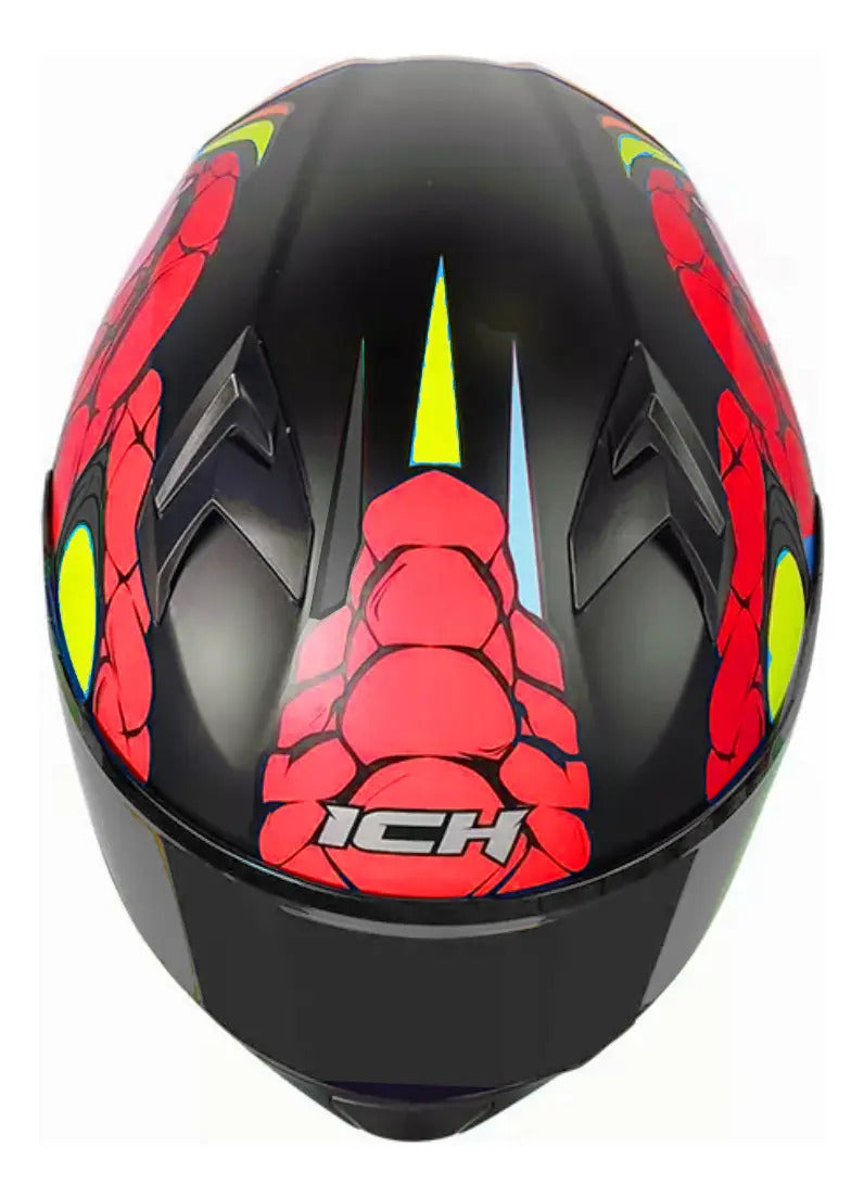 Casco Ich 503 Mujer Hombre Diseño Integral Certificado