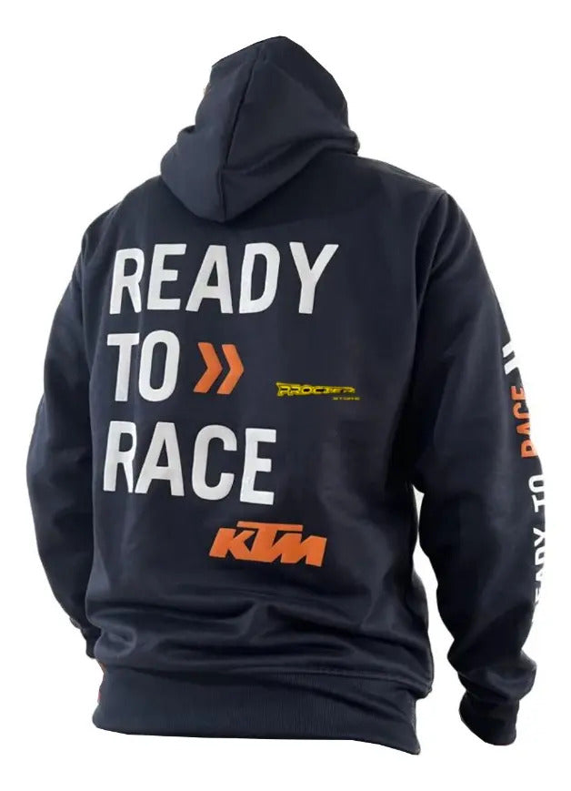 Buzo Hoodie Motero Buzo Con Capota Ktm Pulsar Honda