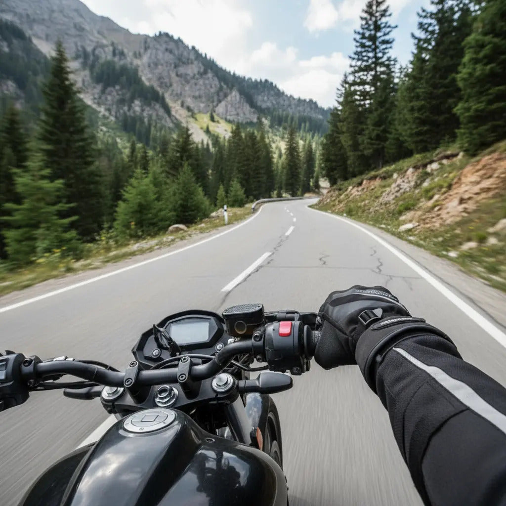 Guantes Moto Caña Larga Protección Impermeables Térmicos