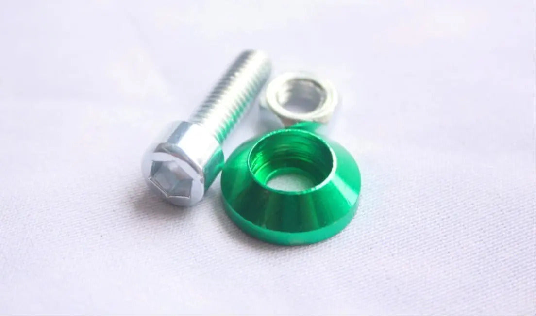 Tornillo Lujo X4 Carro Moto Portaplaca - Porta Placa Tuning