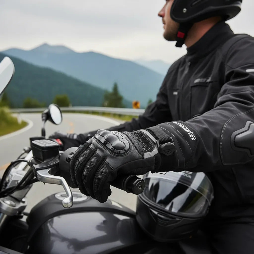 Guantes Masontex  Impermeables Y Térmicos  Moto Caña Larga