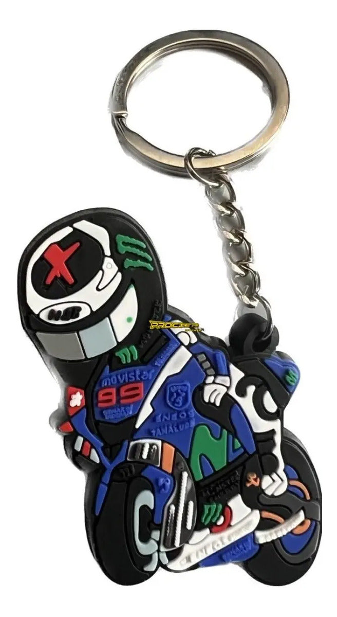 Llavero Moto Porta Llaves Diseños Varios 1 Cara Economico