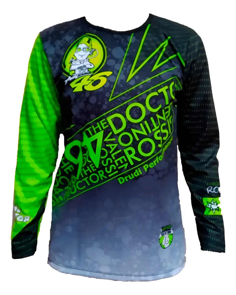 Buzo Manga Larga Mtb Motocross Bicicross Jersey Ciclismo