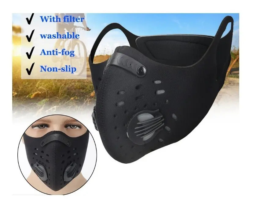 Mascara Antipolucion 2.0 Tapaboca Balaclava Contaminación