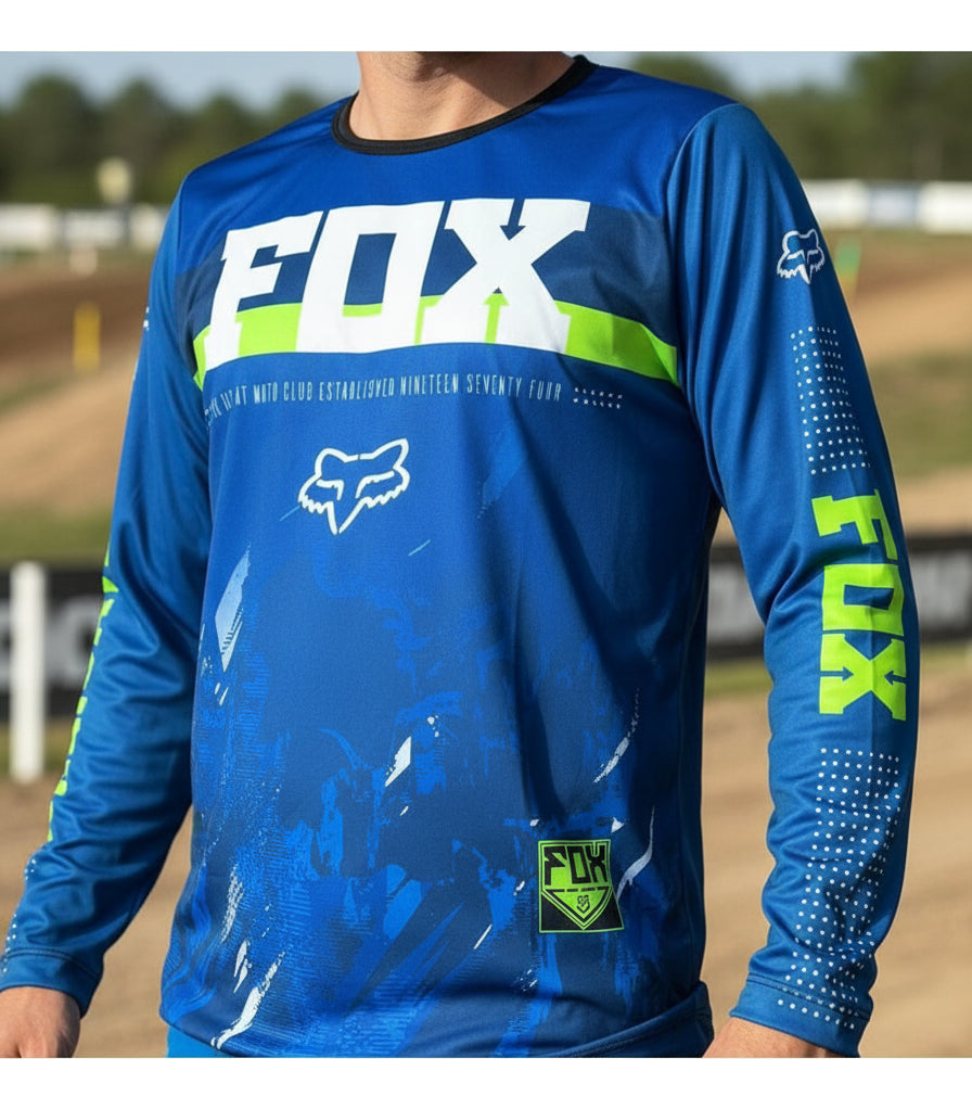 Buzo Manga Larga Mtb Motocross Bicicross Jersey Ciclismo