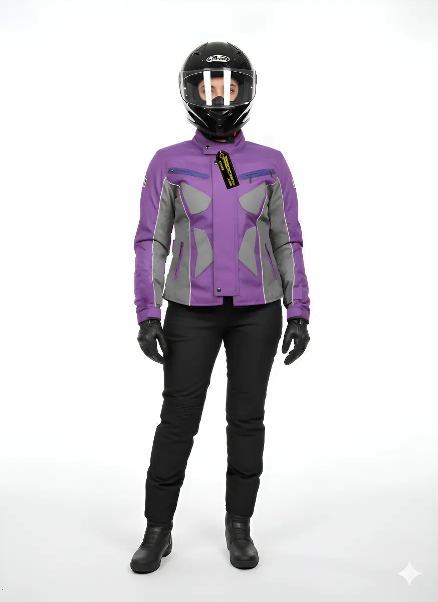 Chaqueta Para Motociclistas Dotacion Protecciones Reflectiva