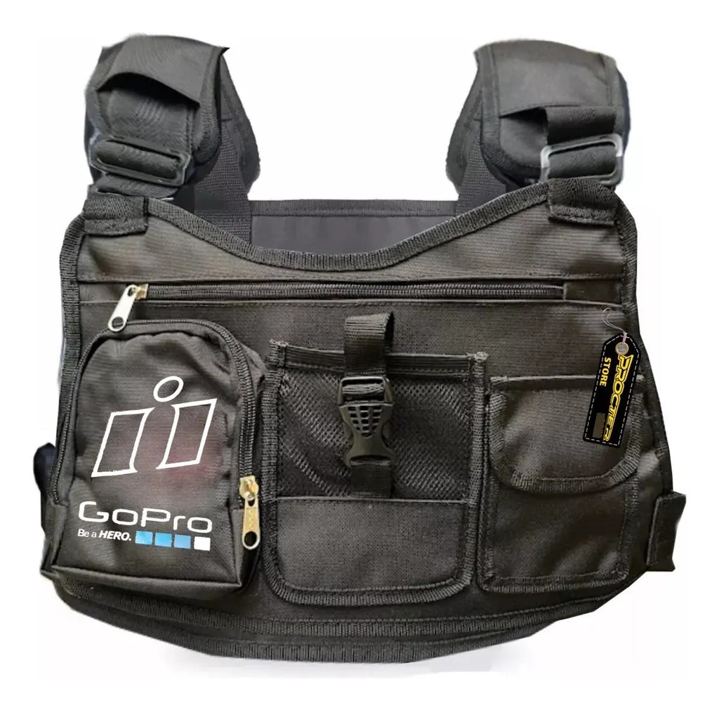 Pechera Moto Cangurera Porta Celular Multiusos