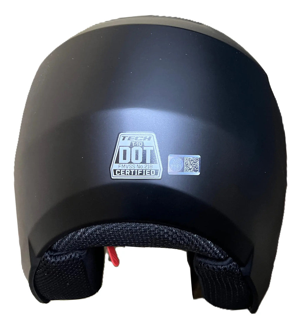 Casco Abierto Marca Tech T10 Certificacion Dot