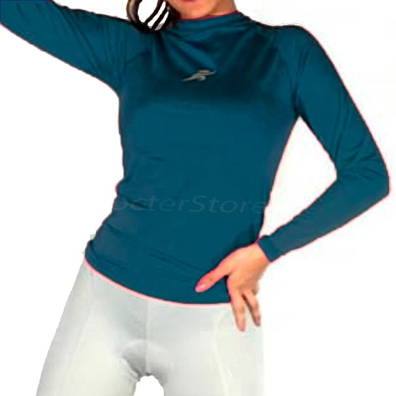 Buzo Fit Deportivo Dama Protección Solar Lycra Compresion