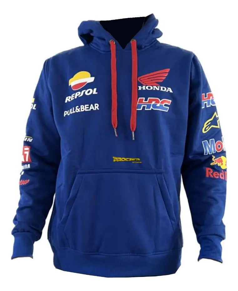 Buzo Hoodie Motero Buzo Con Capota Ktm Pulsar Honda