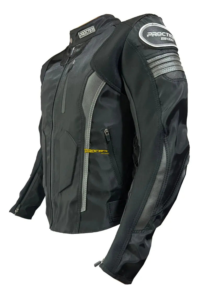Chaqueta Protecciones Removibles Motociclistas Rainkros