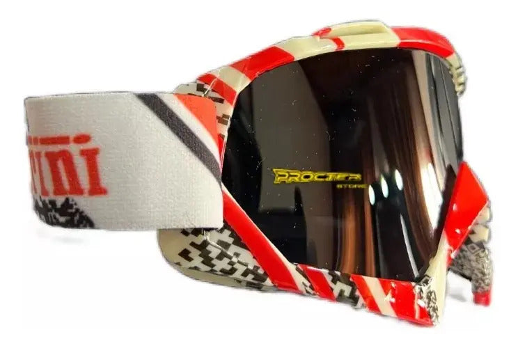 Gafas Tipo Cross Para Casco Cross Moto Bicicleta Deportes