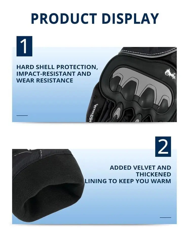 Guantes Caña Larga Wp01 Impermeables Y Térmicos 1 Par