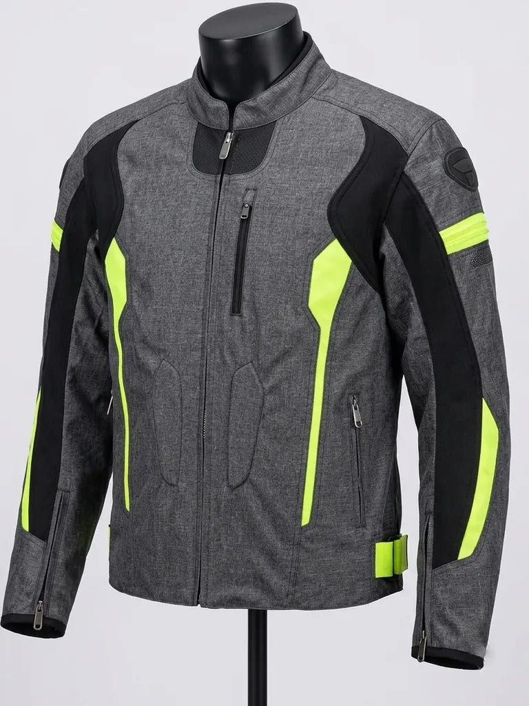 Chaqueta Protecciones Removibles Motociclistas Rainkros