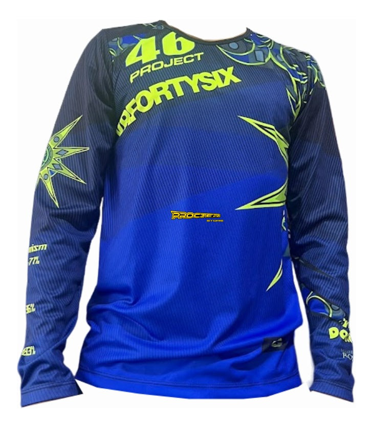 Buzo Manga Larga Mtb Motocross Bicicross Jersey Ciclismo