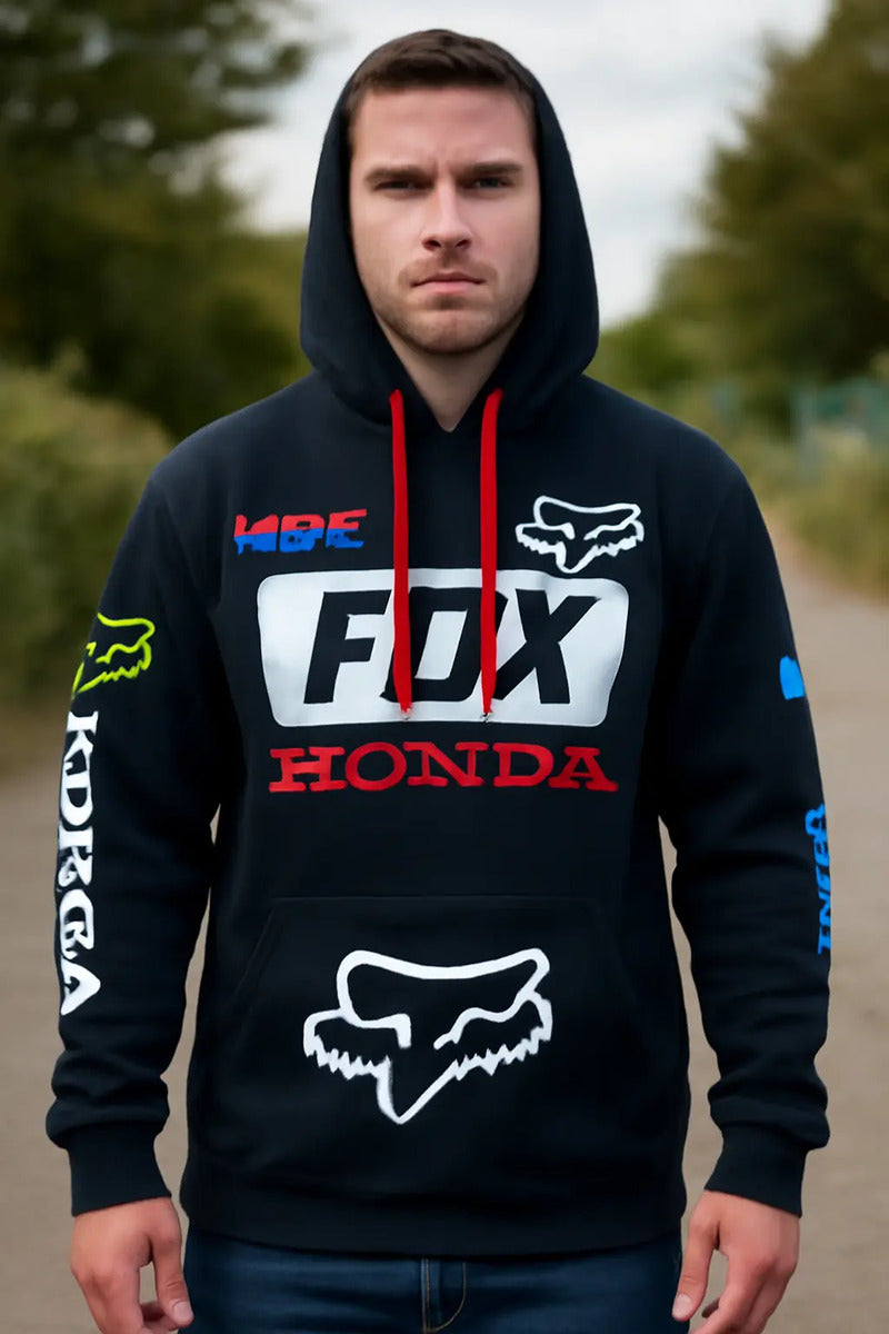 Buzo Hoodie Motero Buzo Con Capota Ktm Pulsar Honda