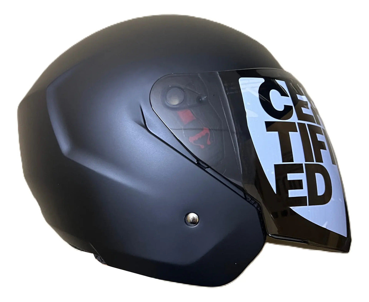 Casco Abierto Marca Tech T10 Certificacion Dot