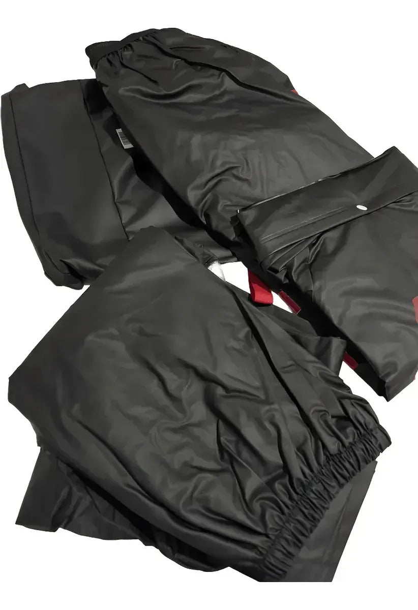 Combo Traje Impermeable 4 Piezas Dama + Protector De Maleta