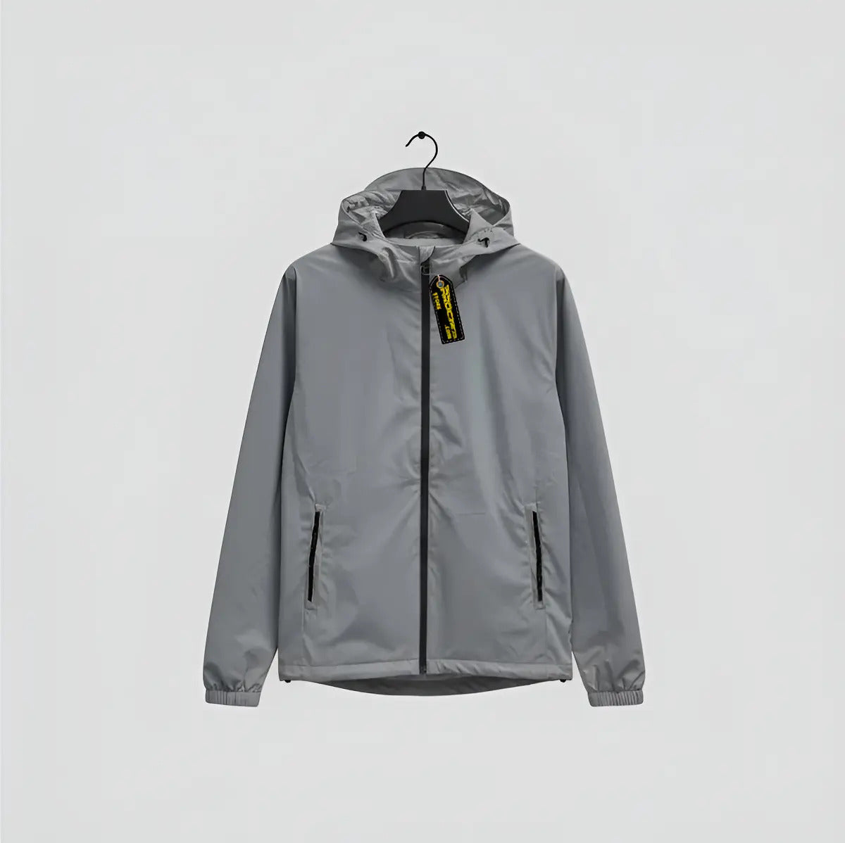Chaqueta Reflectiva Liviana Cómoda Con Capota