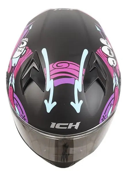 Casco Ich 503 Mujer Hombre Diseño Integral Certificado