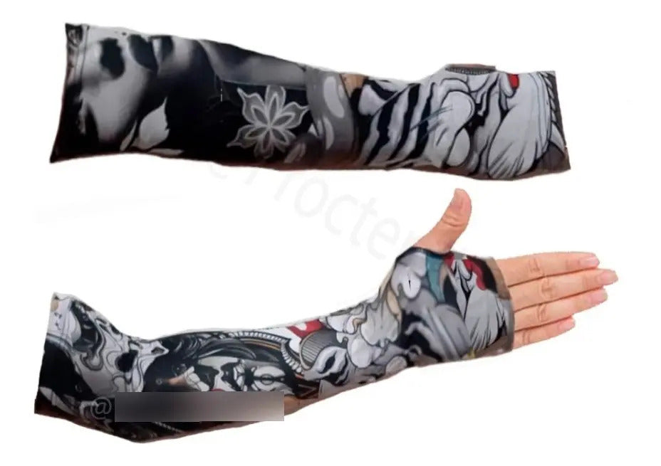 Mangas Protectoras Brazos Con Diseño Deportes Conduccion