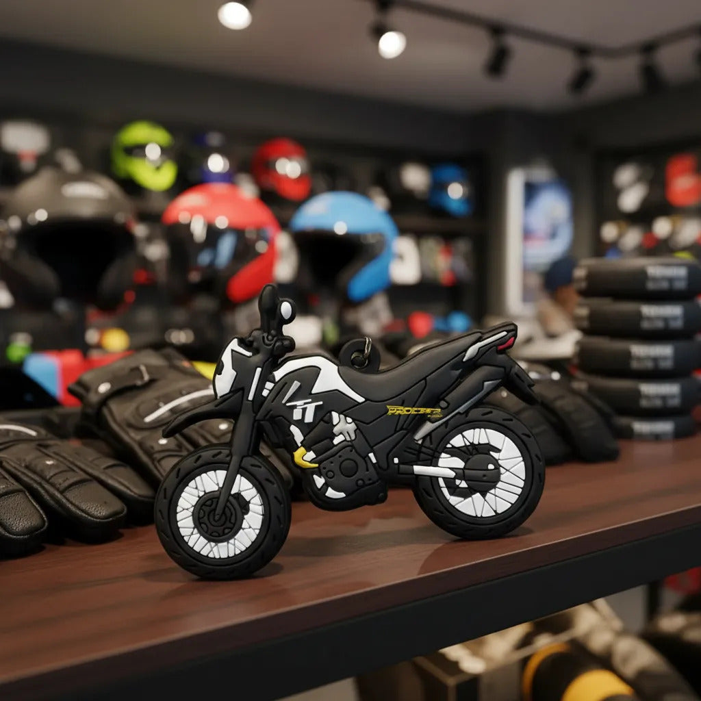 Llavero Moto Goma Llaves Ktm Susuki Honda Yamaha Akt