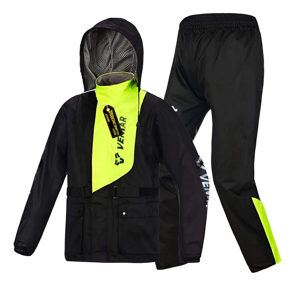 Traje Tipo Sudadera De Chaqueta Impermeable Y Pantalón