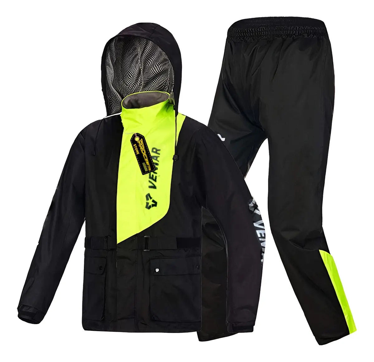 Traje Tipo Sudadera De Chaqueta Impermeable Y Pantalón
