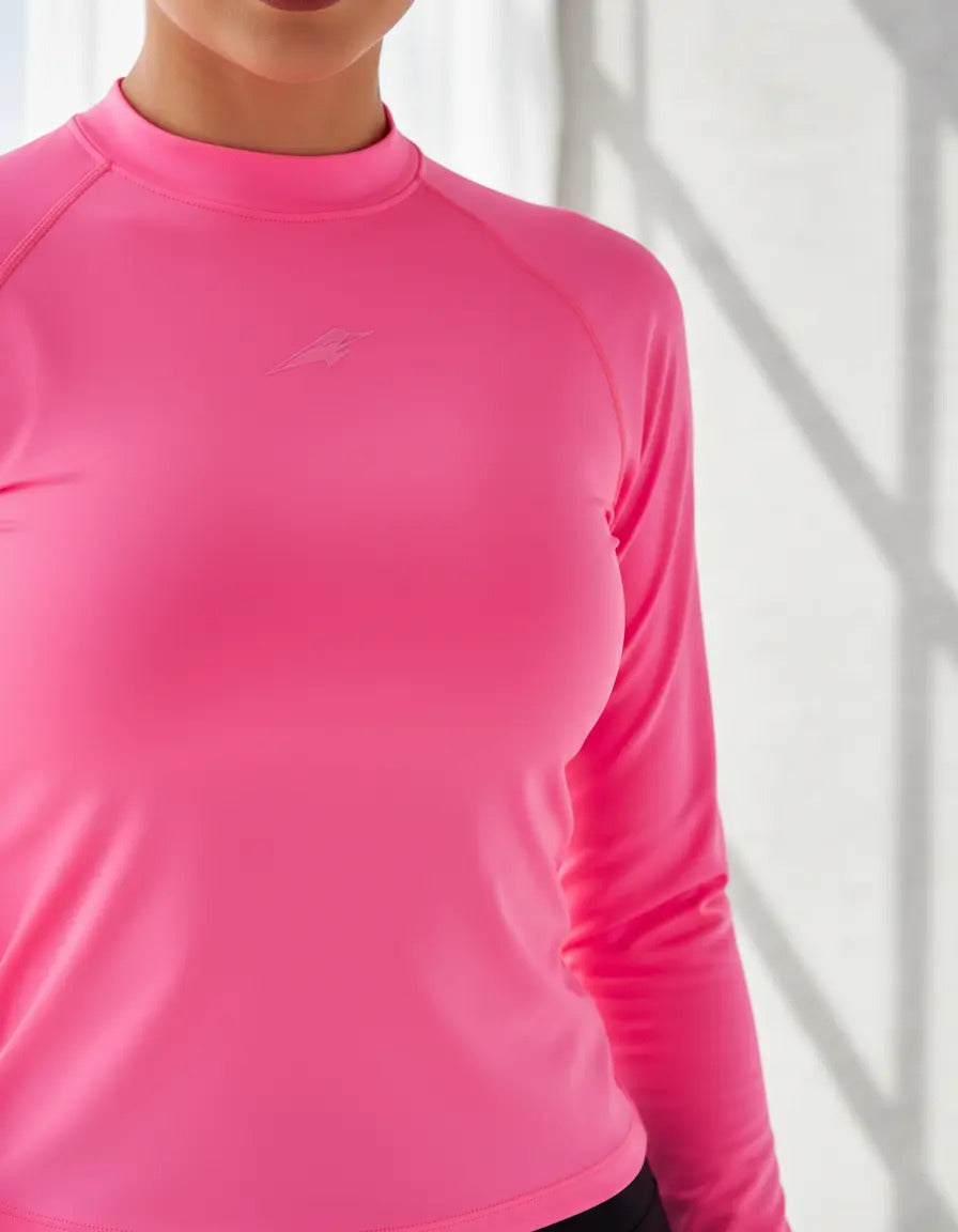 Buzo Fit Deportivo Dama Protección Solar Lycra Compresion