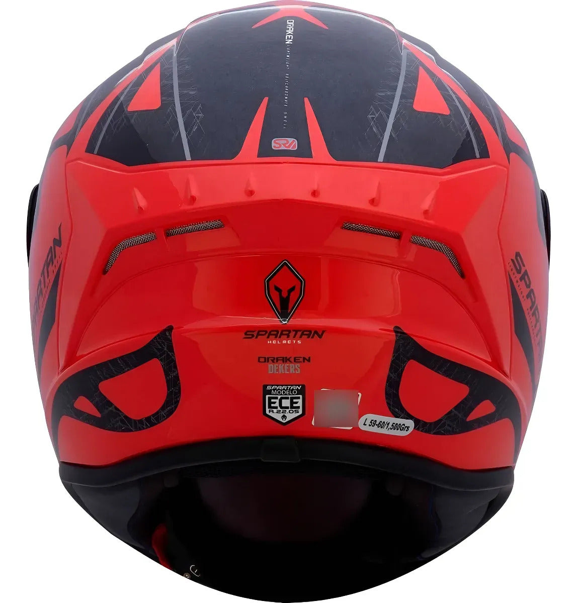 Casco Moto Integral Spartan Modelo Draken S
