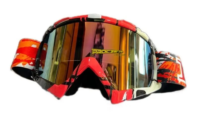 Gafas Tipo Cross Para Casco Cross Moto Bicicleta Deportes