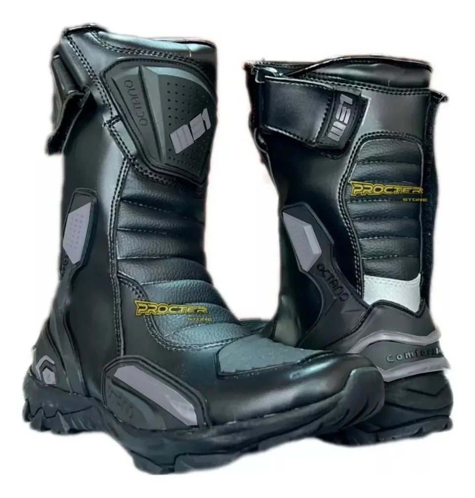 Botas Largas Deportivas Para Motociclista Bota Moto