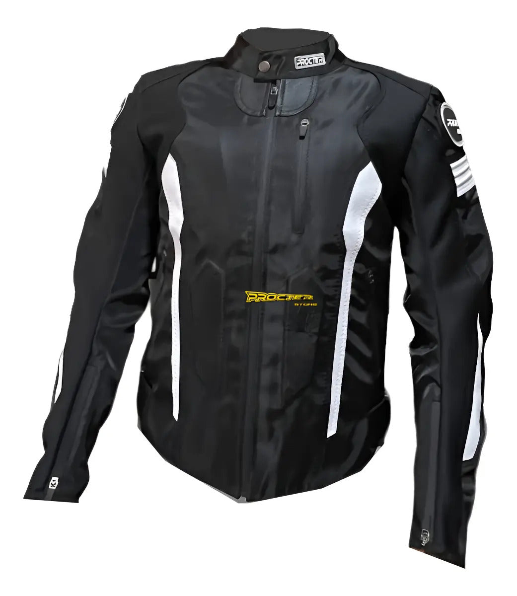 Chaqueta Protecciones Removibles Motociclistas Rainkros