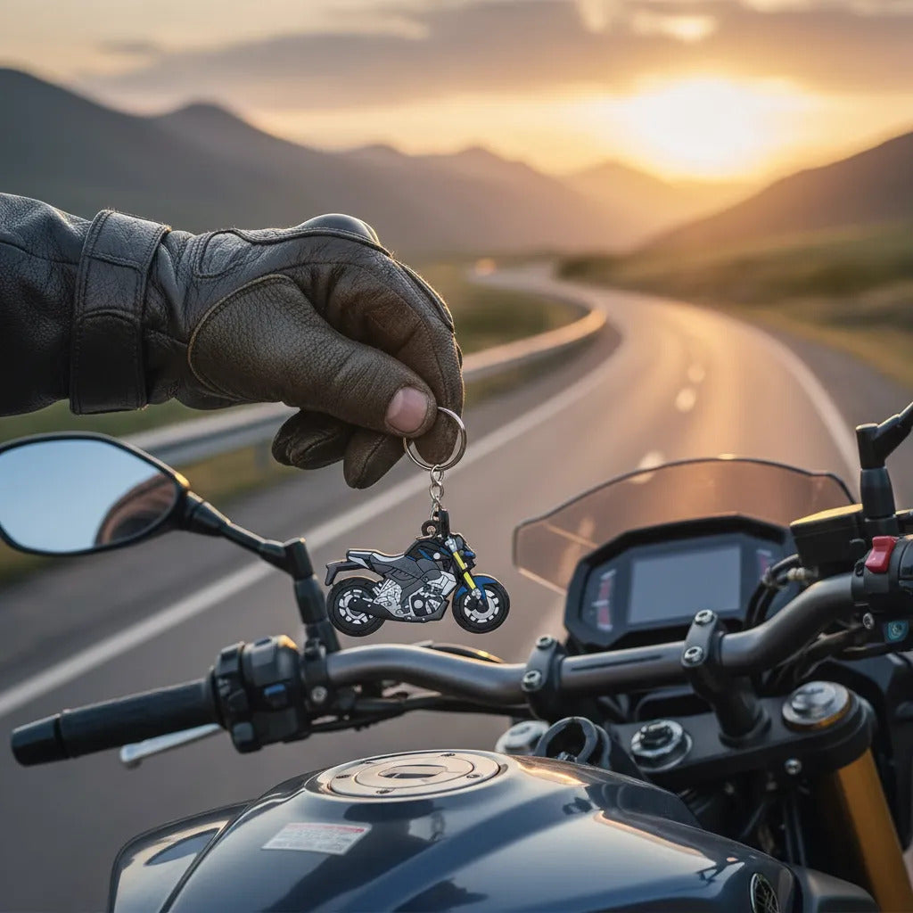 Llavero Moto Goma Llaves Ktm Susuki Honda Yamaha Akt
