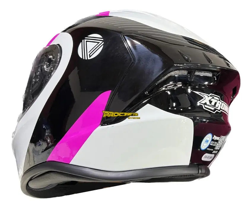 Casco Integral Para Moto Certificado Hombre Mujer Xtrong