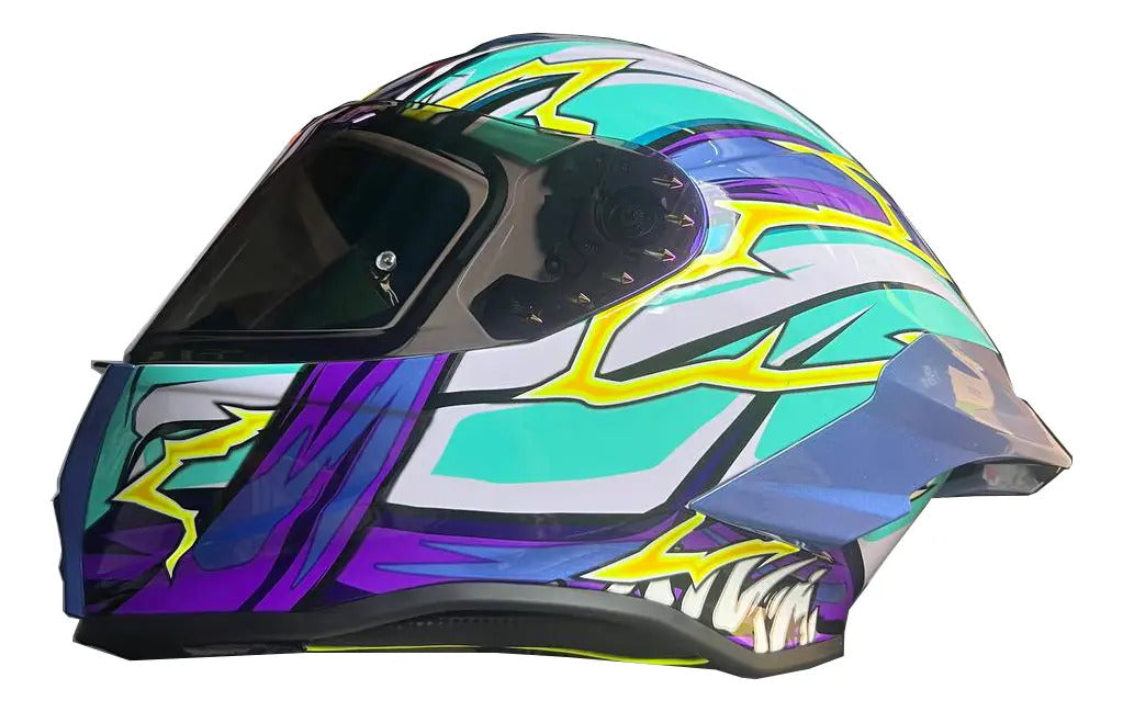Casco Certificado Integral Xtrong Deportivo Visor Procter